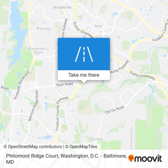 Philomont Ridge Court map