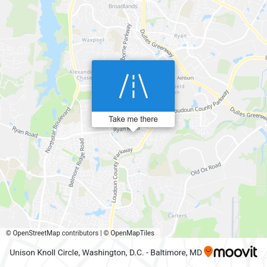 Mapa de Unison Knoll Circle