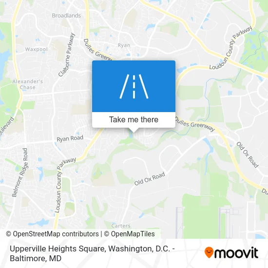 Upperville Heights Square map