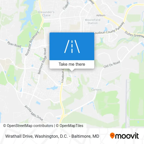 Wrathall Drive map