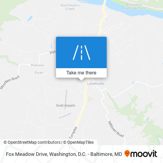 Fox Meadow Drive map