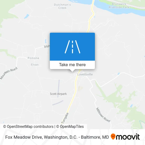Fox Meadow Drive map