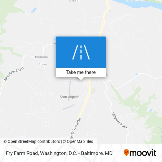 Mapa de Fry Farm Road