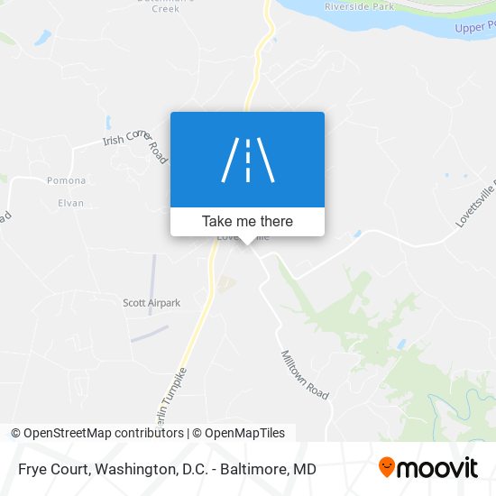 Frye Court map