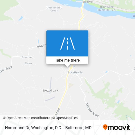 Hammond Dr map