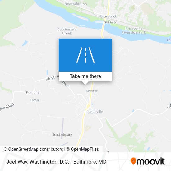 Joel Way map