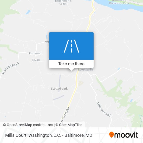 Mapa de Mills Court