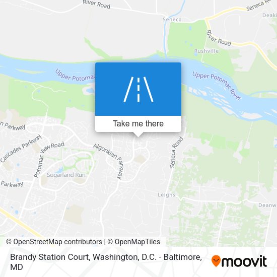 Brandy Station Court map