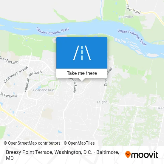 Breezy Point Terrace map