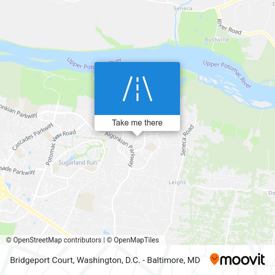 Bridgeport Court map