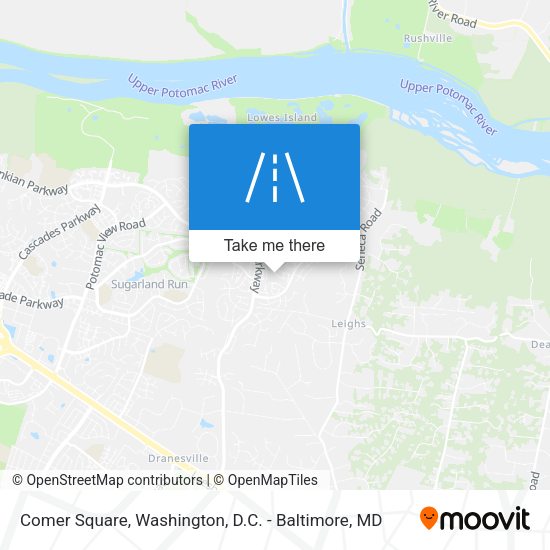 Comer Square map