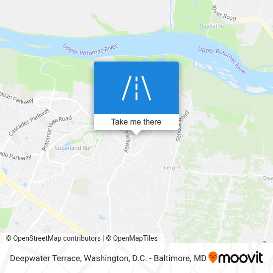 Deepwater Terrace map