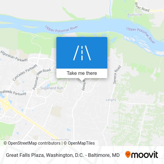 Mapa de Great Falls Plaza