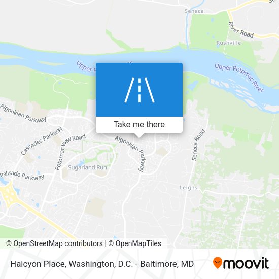 Halcyon Place map