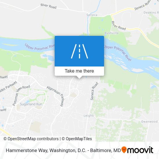 Mapa de Hammerstone Way