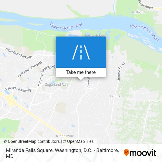 Mapa de Miranda Falls Square