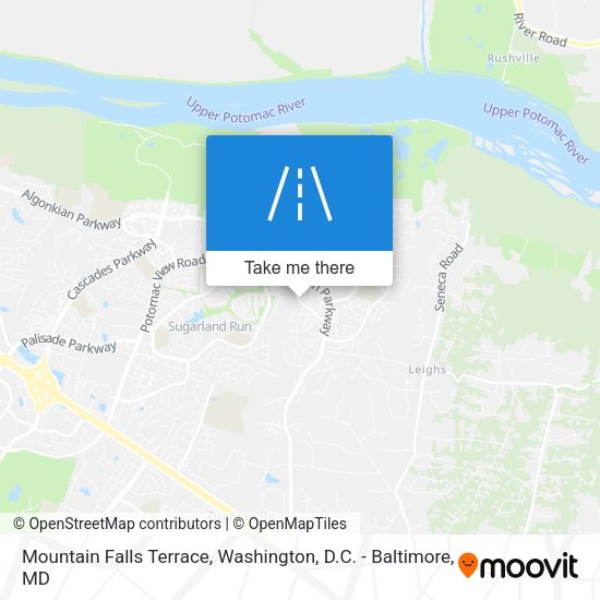 Mountain Falls Terrace map
