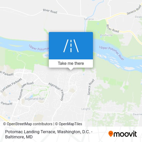 Potomac Landing Terrace map