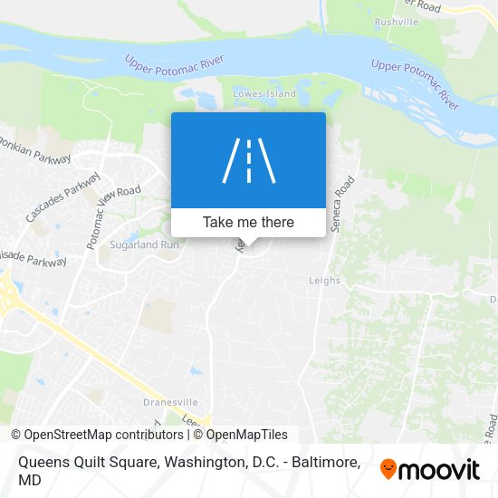 Queens Quilt Square map
