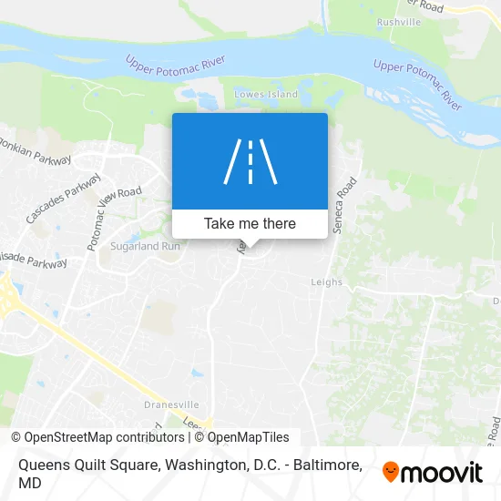 Queens Quilt Square map