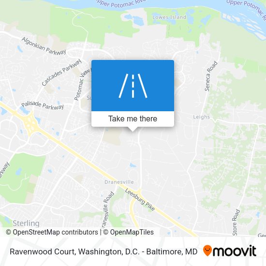 Ravenwood Court map
