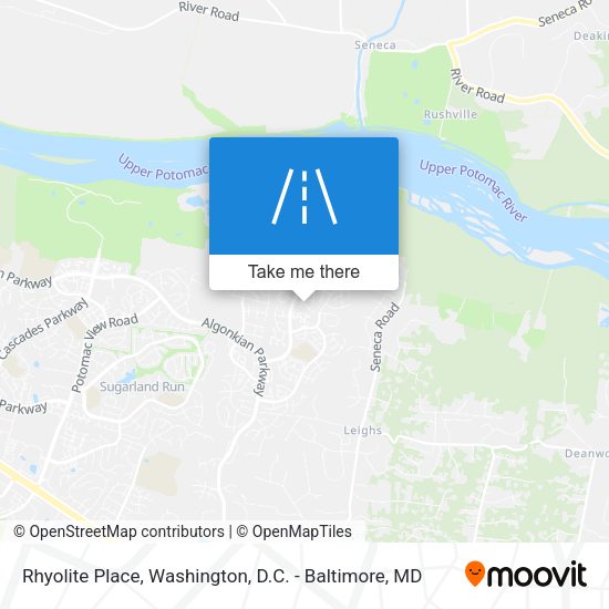 Rhyolite Place map