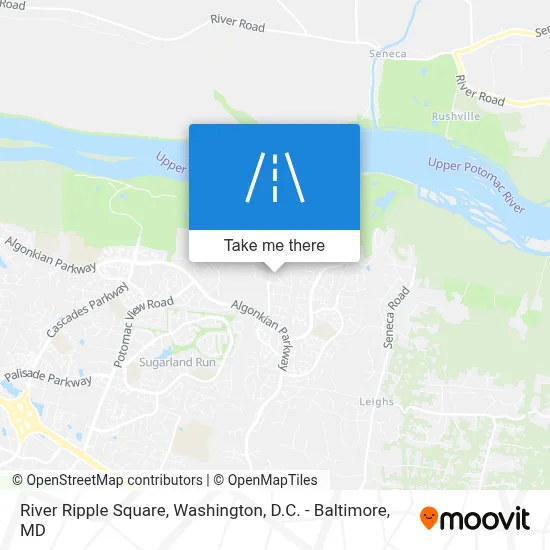 River Ripple Square map