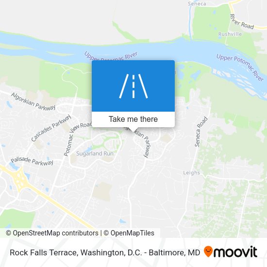 Rock Falls Terrace map
