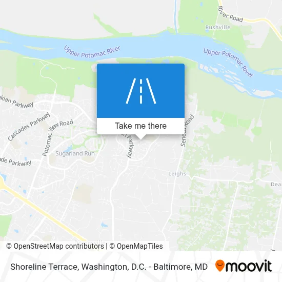 Shoreline Terrace map