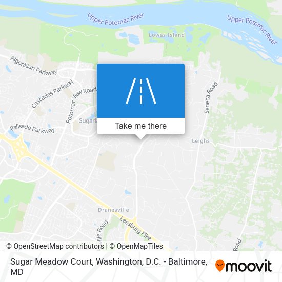 Mapa de Sugar Meadow Court