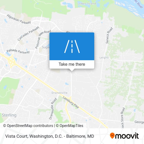 Mapa de Vista Court