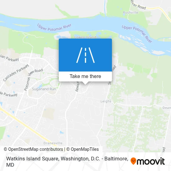 Watkins Island Square map