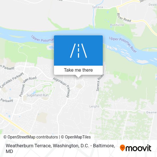 Mapa de Weatherburn Terrace