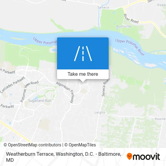 Weatherburn Terrace map