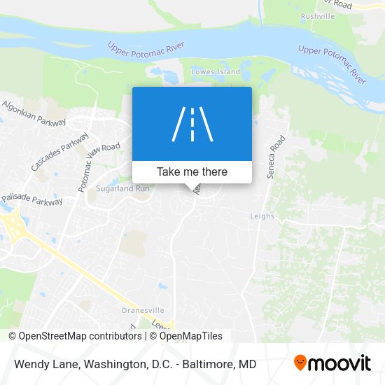 Wendy Lane map