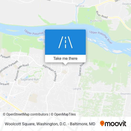 Mapa de Woolcott Square
