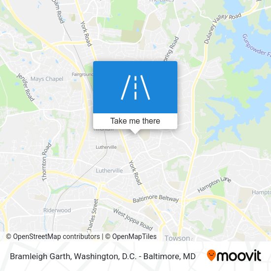 Bramleigh Garth map
