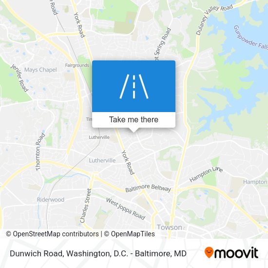 Dunwich Road map
