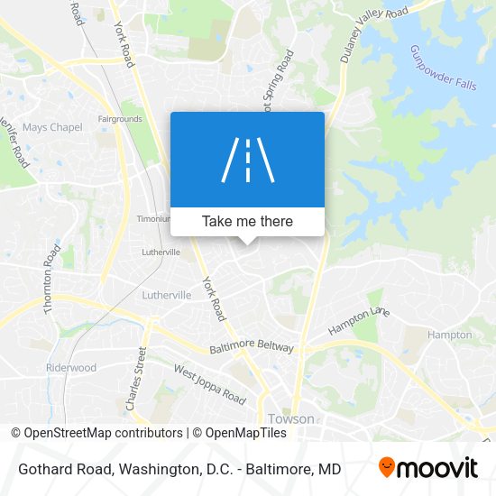 Gothard Road map