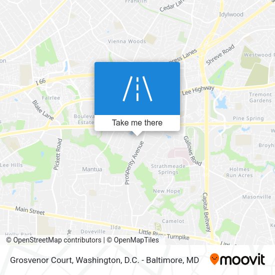 Grosvenor Court map