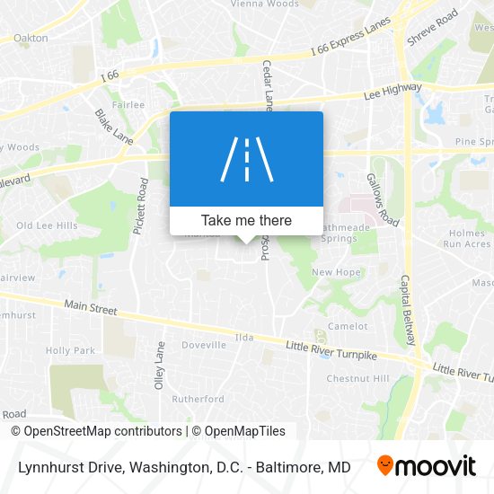 Lynnhurst Drive map