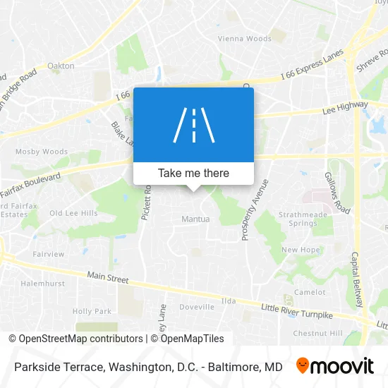 Parkside Terrace map