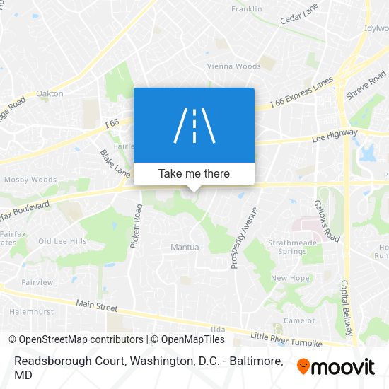 Readsborough Court map