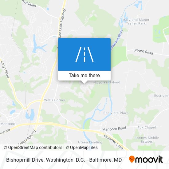 Mapa de Bishopmill Drive