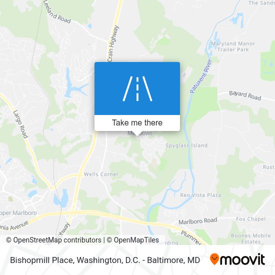 Mapa de Bishopmill Place