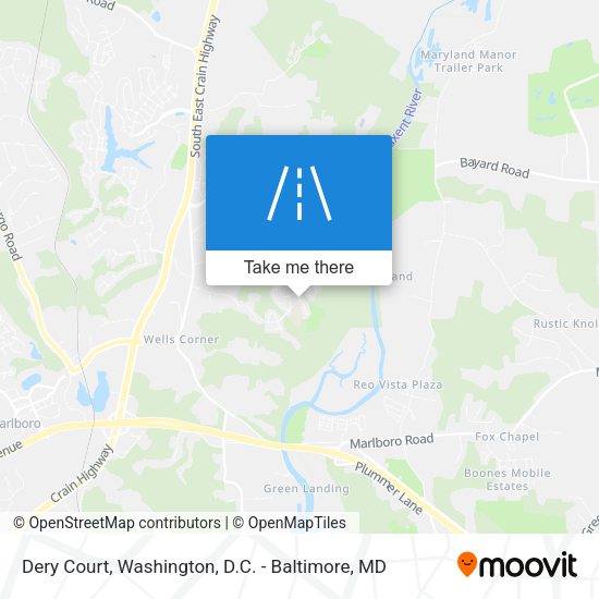 Dery Court map
