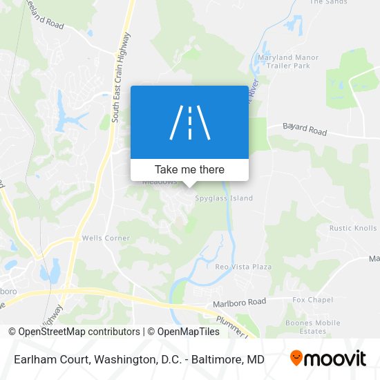 Earlham Court map