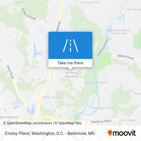 Ensley Place map
