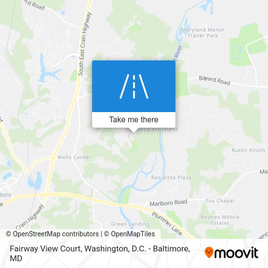 Fairway View Court map