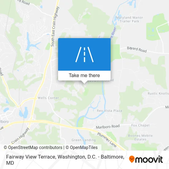 Fairway View Terrace map